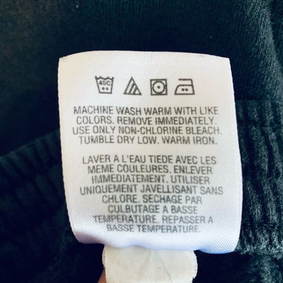 Adidas Black / Red Strips Sweatpants, size 5 - Picture 6 of 6